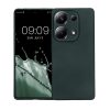 Kwmobile калъф за Poco M6 Pro, зелен, силиконов, KWM000020MJ002C