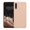 Kwmobile калъф за Samsung Galaxy A50, кремав, силиконов, KWM000009SZ020C