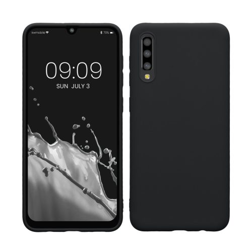 Kwmobile калъф за Samsung Galaxy A50, тъмносин, силиконов, KWM000009SZ021C