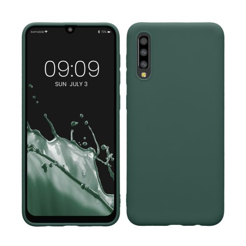 Kwmobile калъф за Samsung Galaxy A50, зелен, силиконов, KWM000009SZ023C