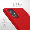 Калъф Kwmobile за Samsung Galaxy A51, червен, силикон, KWM000010YZ051C