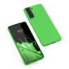 Kwmobile калъф за Samsung Galaxy S21, зелен, силиконов, KWM000012BS039C