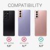 Kwmobile калъф за Samsung Galaxy S21, зелен, силиконов, KWM000012BS039C
