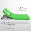 Kwmobile калъф за Samsung Galaxy S21, зелен, силиконов, KWM000012BS039C