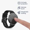 Комплект 2 капака Kwmobile със защитно стъкло за Huawei Watch GT2 (42 мм), прозрачен, пластмаса, KWM000011XH002C