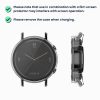 Комплект 2 капака Kwmobile със защитно стъкло за Huawei Watch GT2 (42 мм), прозрачен, пластмаса, KWM000011XH002C