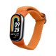 Каишка Kwmobile за Xiaomi Mi Band 8, оранжева, найлон, KWM0000250L004C
