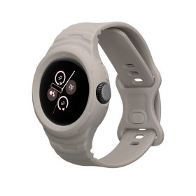   Каишка Kwmobile за Google Pixel Watch 2/Pixel Watch, сив, силикон, KWM000025GT002C