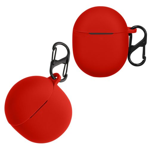Калъф за слушалки Kwmobile за Google Pixel Buds Pro, червен, силикон, KWM000017PL005C