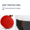 Калъф за слушалки Kwmobile за Google Pixel Buds Pro, червен, силикон, KWM000017PL005C