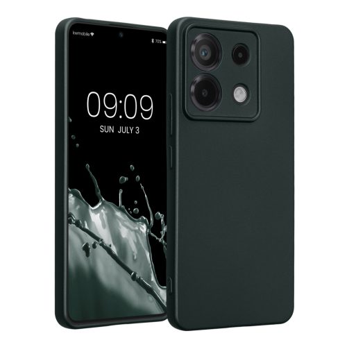 Kwmobile калъф за Xiaomi Redmi Note 13 Pro 5G, светло зелен, силиконов, KWM000020LE004C