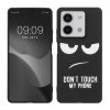 Kwmobile калъф за Xiaomi Redmi Note 13, черен/бял, силиконов, KWM000020NQ001C