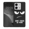Kwmobile калъф за Xiaomi Redmi Note 13, черен/бял, силиконов, KWM000020NQ001C
