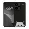Kwmobile калъф за Xiaomi Redmi Note 13 Pro Plus 5G, черен/бял, силиконов, KWM000020NR002C