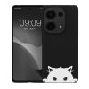 Kwmobile калъф за Xiaomi Redmi Note 13 Pro, черен/бял, силиконов, KWM000020NT002C