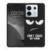 Kwmobile калъф за Xiaomi Redmi Note 13 Pro 5G, черен/бял, силиконов, KWM000020NU001C
