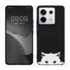 Kwmobile калъф за Xiaomi Redmi Note 13 Pro 5G, черен/бял, силиконов, KWM000020NU002C