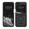 Kwmobile калъф за Samsung Galaxy Z Flip5, черен, поликарбонат, KWM000021QK001C