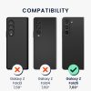 Kwmobile калъф за Samsung Galaxy Z Fold5, черен, поликарбонат, KWM000021QL001C