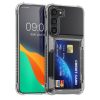 Kwmobile калъф с държач за карти за Samsung Galaxy S23 Plus, прозрачен, пластмасов, KWM000021QN001C