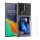 Kwmobile калъф с държач за карти за Samsung Galaxy S23 Ultra, прозрачен, пластмасов, KWM000021QO001C