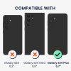 Kwmobile калъф с държач за карти за Samsung Galaxy S24 Plus, прозрачен, пластмасов, KWM000021QQ001C