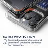 Kwmobile калъф с отделение за карта за Apple iPhone 15 Pro Max, прозрачен, поликарбонат, KWM000022RA001C