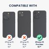 Kwmobile калъф с отделение за карта за Apple iPhone 15 Pro Max, прозрачен, поликарбонат, KWM000022RA001C
