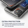 Kwmobile калъф с отделение за карта за Apple iPhone 11, прозрачен, поликарбонат, KWM000022RB001C