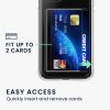 Kwmobile калъф с отделение за карта за Apple iPhone 11, прозрачен, поликарбонат, KWM000022RB001C