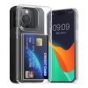 Kwmobile калъф с гнездо за карта за Apple iPhone 14 Pro, прозрачен, поликарбонат, KWM000022RH001C