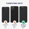 Kwmobile калъф с гнездо за карта за Apple iPhone 14 Pro Max, прозрачен, поликарбонат, KWM000022RI001C