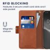 Kwmobile калъф за Apple iPhone 15 Pro, светло розов/кафяв, текстил/силикон, KWM000022RL001C