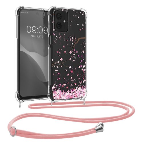 Kwmobile калъф с връзка за Motorola Moto G54, многоцветен, силиконов, KWM000022RN001C