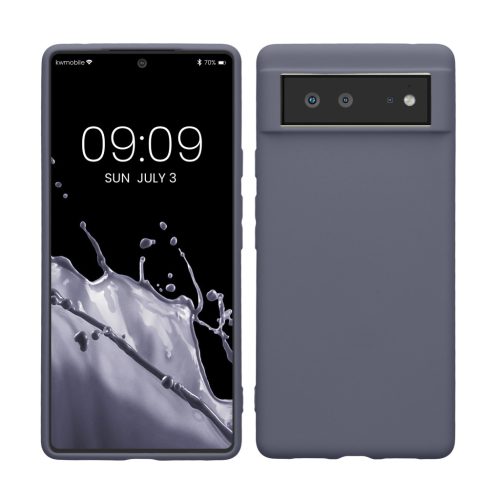Kwmobile калъф за Google Pixel 6, сив, силиконов, KWM000013DV045C