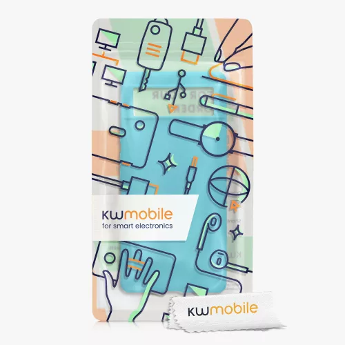 Калъф Kwmobile за Google Pixel 6, светло син, силикон, KWM000013DV047C