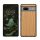 Kwmobile калъф за Google Pixel 7a, кафяв, дърво/силикон, KWM000019YJ003C