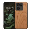Kwmobile калъф за Xiaomi 13T/13T Pro, кафяв, дърво/силикон, KWM000020IQ003C