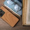 Kwmobile калъф за Xiaomi 13T/13T Pro, кафяв, дърво/силикон, KWM000020IQ003C
