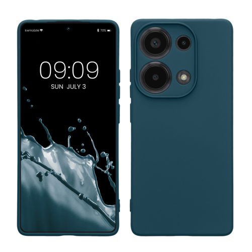 Kwmobile калъф за Xiaomi Redmi Note 13 Pro, син, силиконов, KWM000020NZ004C