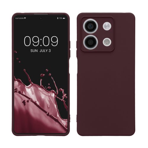 Kwmobile калъф за Xiaomi Redmi Note 13, лилав, силиконов, KWM000020OB003C