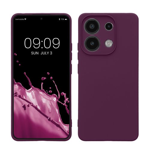 Kwmobile калъф за Xiaomi Redmi Note 13, лилав, силиконов, KWM000020OD003C
