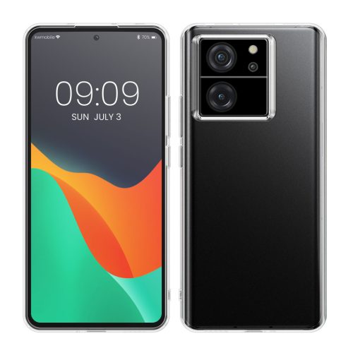 Kwmobile калъф за Xiaomi 13T/13T Pro, прозрачен, силиконов, KWM000020OE001C