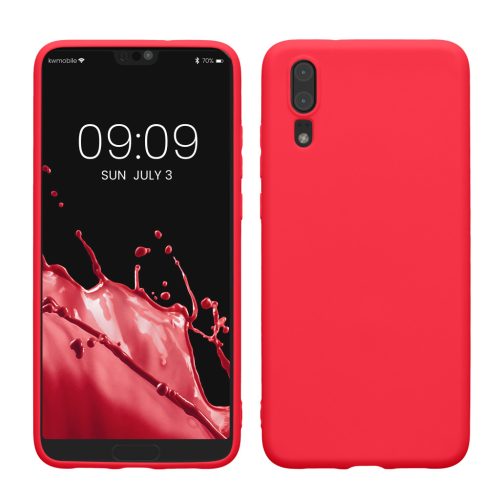Kwmobile калъф за Huawei P20, розов, силиконов, KWM000008PX016C