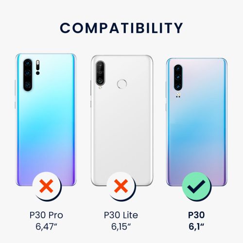 Kwmobile калъф за Huawei P30, светло зелен, силиконов, KWM000009MF019C