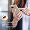 Kwmobile калъф за Google Pixel 7a, кремав, силиконов, KWM000019YE045C