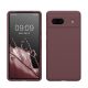 Kwmobile калъф за Google Pixel 7a, цвят череша, силикон, KWM000019YE046C