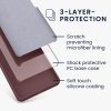Kwmobile калъф за Google Pixel 7a, цвят череша, силикон, KWM000019YE046C