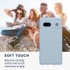 Kwmobile калъф за Google Pixel 7a, светло син, силиконов, KWM000019YF021C
