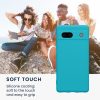 Kwmobile калъф за Google Pixel 7a, светло син, силиконов, KWM000019YF023C